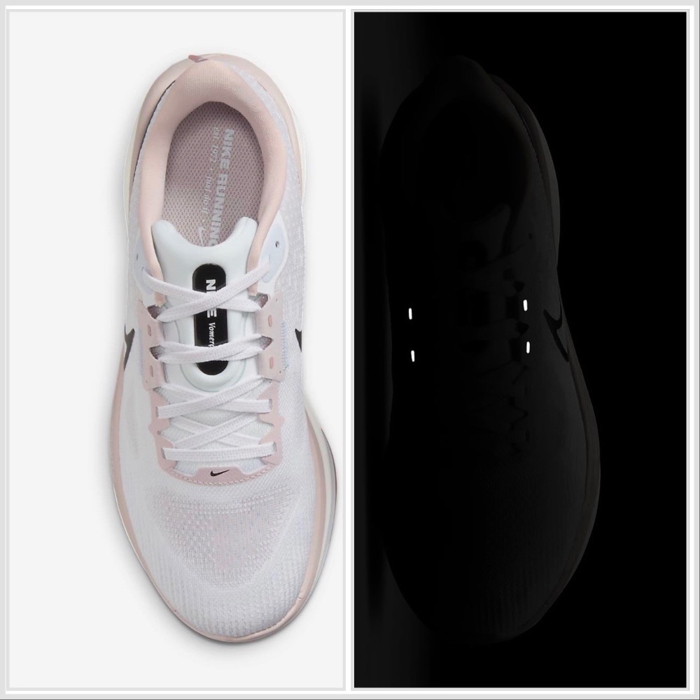13代購 W Nike Vomero 17 淡紫白黑 女鞋 慢跑鞋 訓練鞋 休閒鞋 FB8502-010-細節圖5