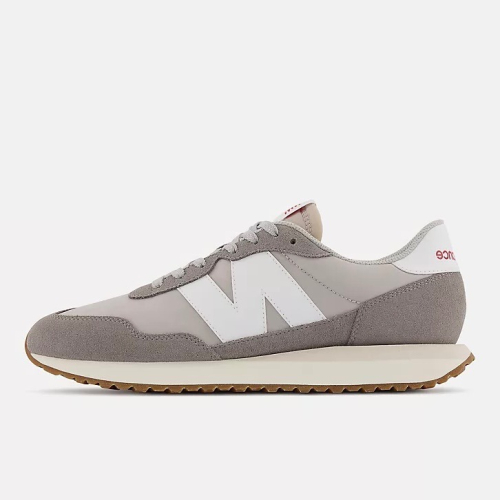 13代購 New Balance NB 237 灰白 男鞋 女鞋 休閒鞋 復古球鞋 IU 李知恩 MS237GE-D