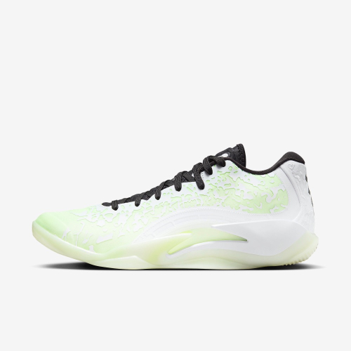 13代購 Nike Jordan Zion 3 PF 白黑綠 男鞋 籃球鞋 錫安 DR0676-110
