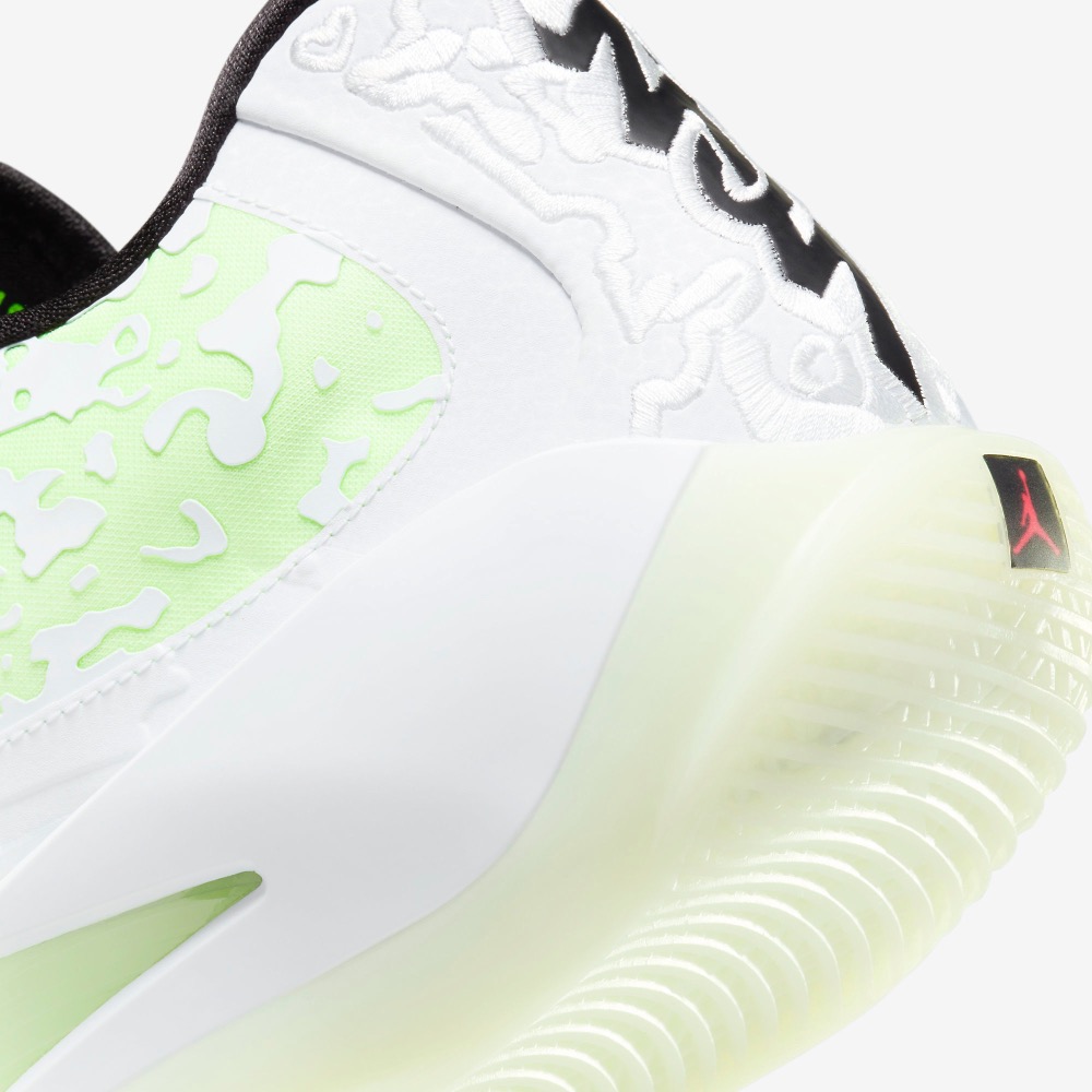 13代購 Nike Jordan Zion 3 PF 白黑綠 男鞋 籃球鞋 錫安 DR0676-110-細節圖8