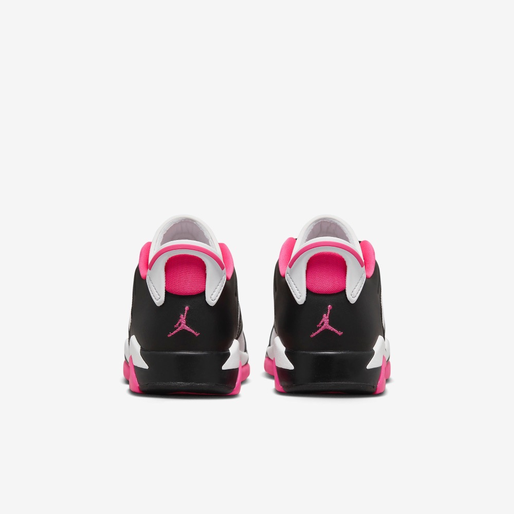 13代購 Nike Air Jordan 6 Retro Low GS 黑白桃 大童鞋 女鞋 768878-061-細節圖6