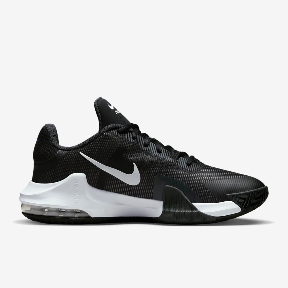 13代購 Nike Air Max Impact 4 黑白 男鞋 籃球鞋 氣墊 DM1124-001-細節圖3