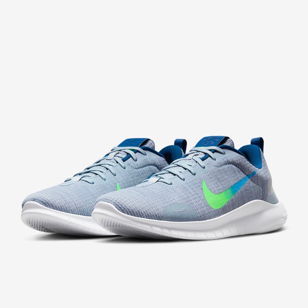 13代購 Nike Flex Experience Run 12 藍白 男鞋 慢跑鞋 訓練鞋 DV0740-400-細節圖2