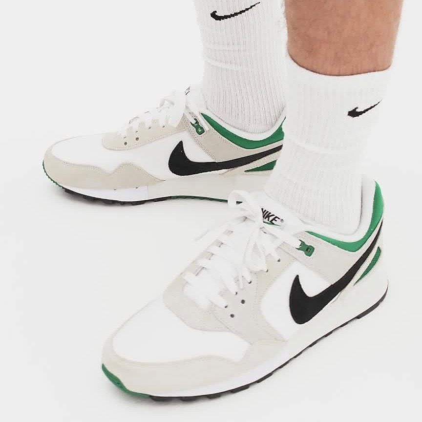 13代購 Nike Air Pegasus ＇89 白灰黑綠 男鞋 休閒鞋 復古球鞋 FZ5626-100-細節圖9