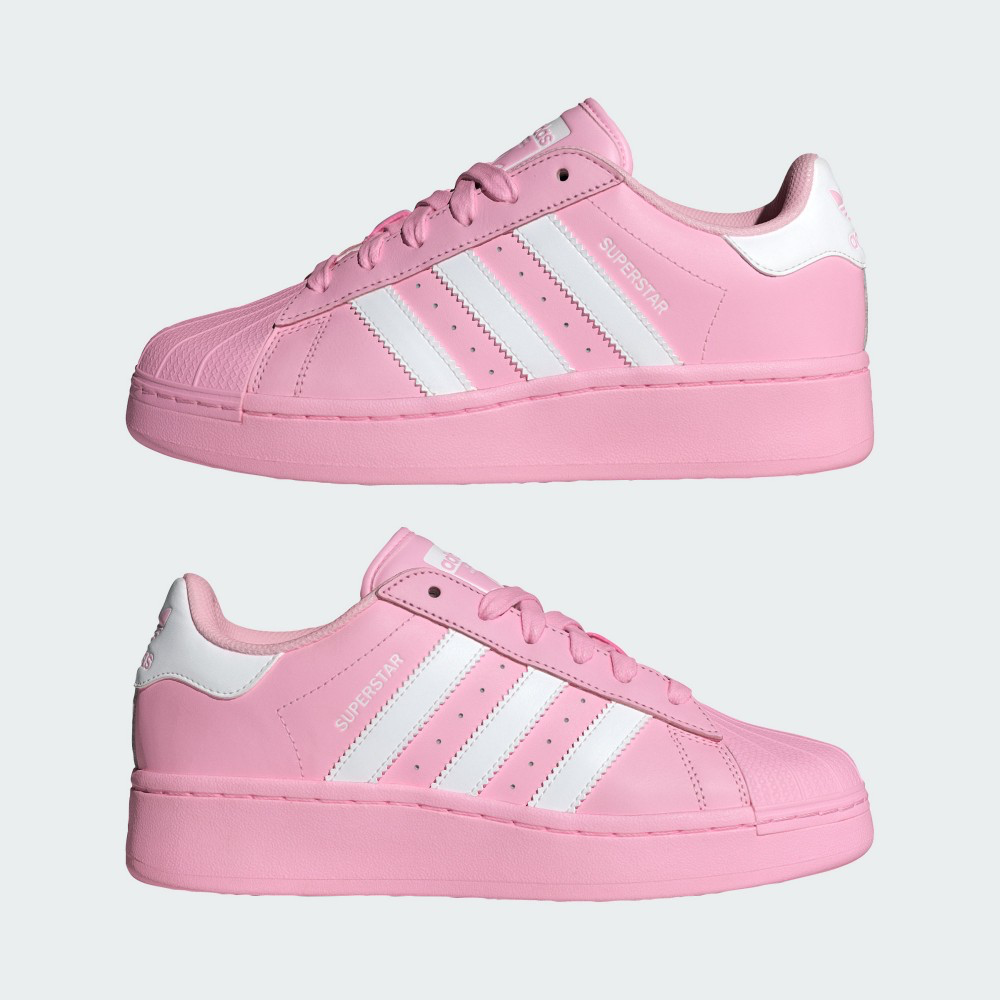 13代購 Adidas OG Superstar XLG 粉紅白 女鞋 休閒鞋 復古球鞋 ID5733-細節圖6