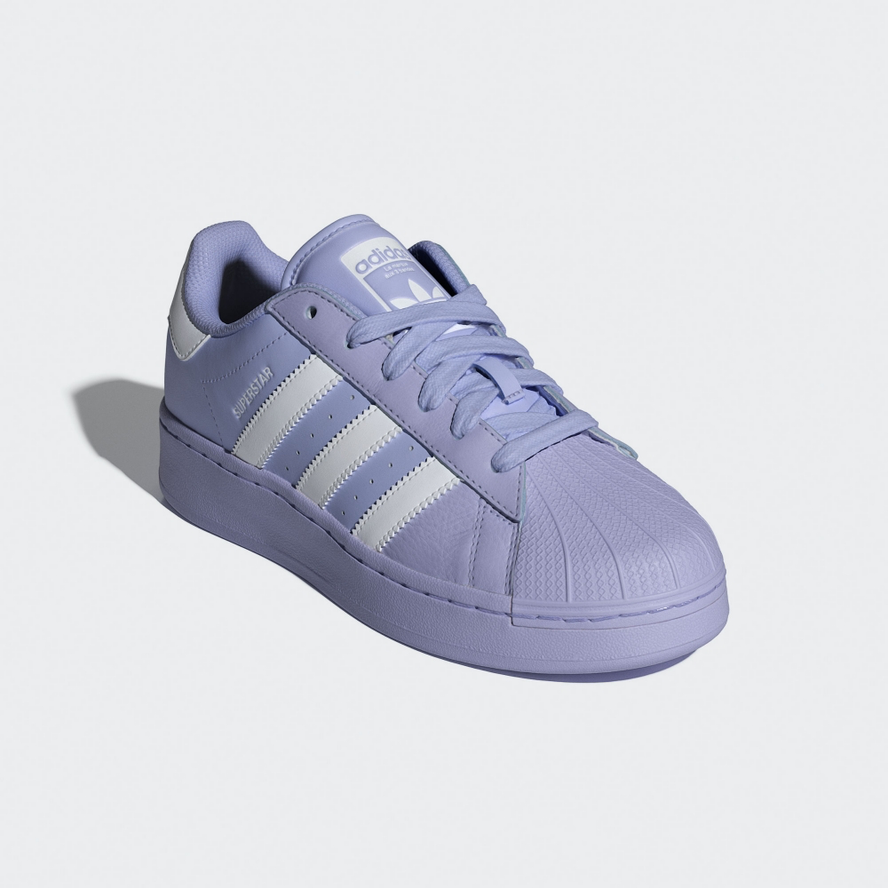 13代購 Adidas OG Superstar XLG 紫白 女鞋 休閒鞋 復古球鞋 ID5735-細節圖4