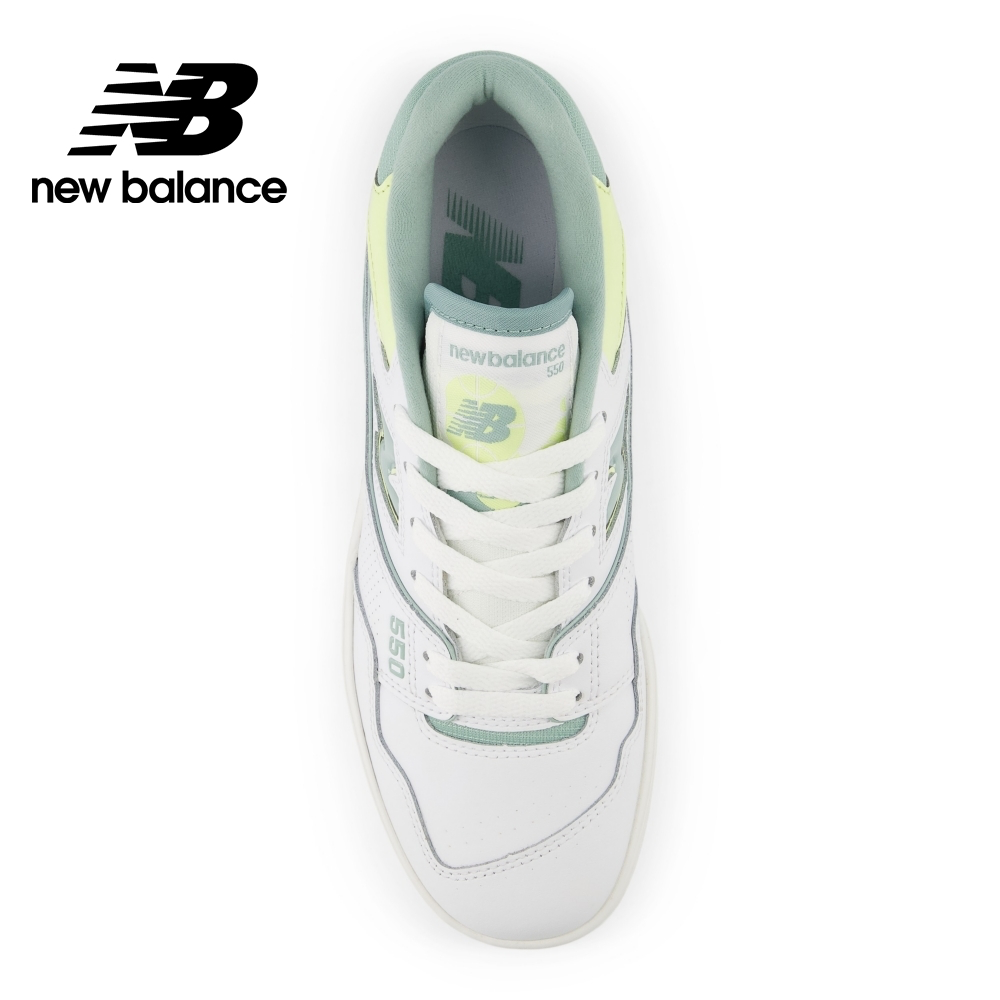 13代購 New Balance NB 550 白綠 女鞋 休閒鞋 復古球鞋 IU BBW550EB-B-細節圖5