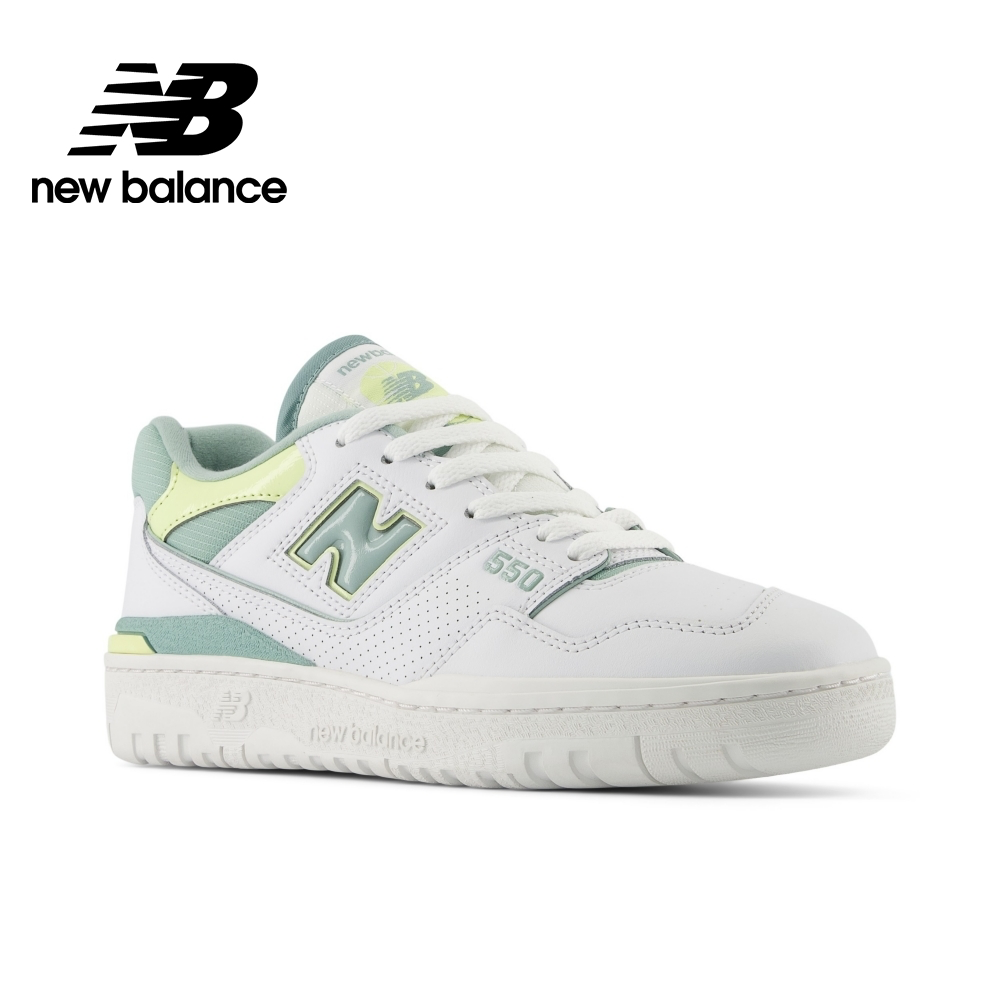 13代購 New Balance NB 550 白綠 女鞋 休閒鞋 復古球鞋 IU BBW550EB-B-細節圖6