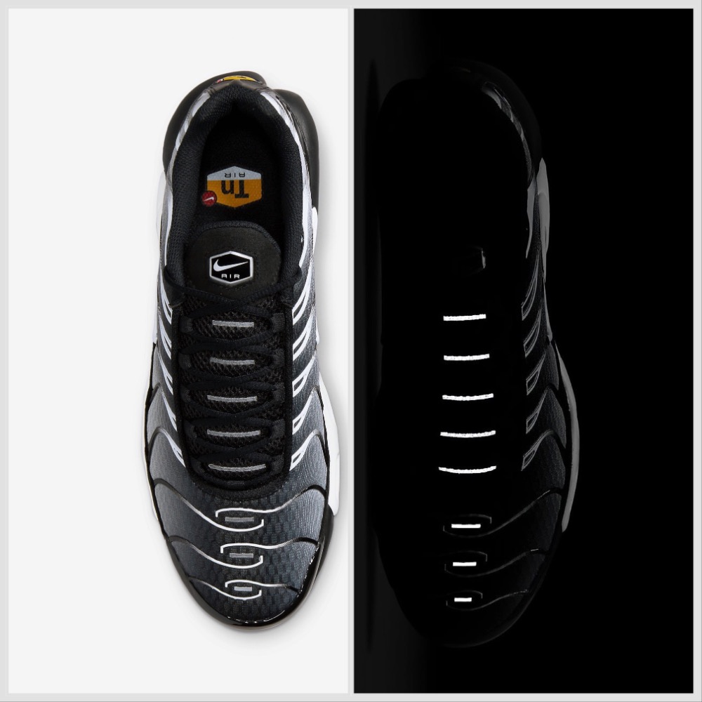 13代購 Nike Air Max Plus 黑銀白 男鞋 女鞋 休閒鞋 復古球鞋 DM0032-003-細節圖5