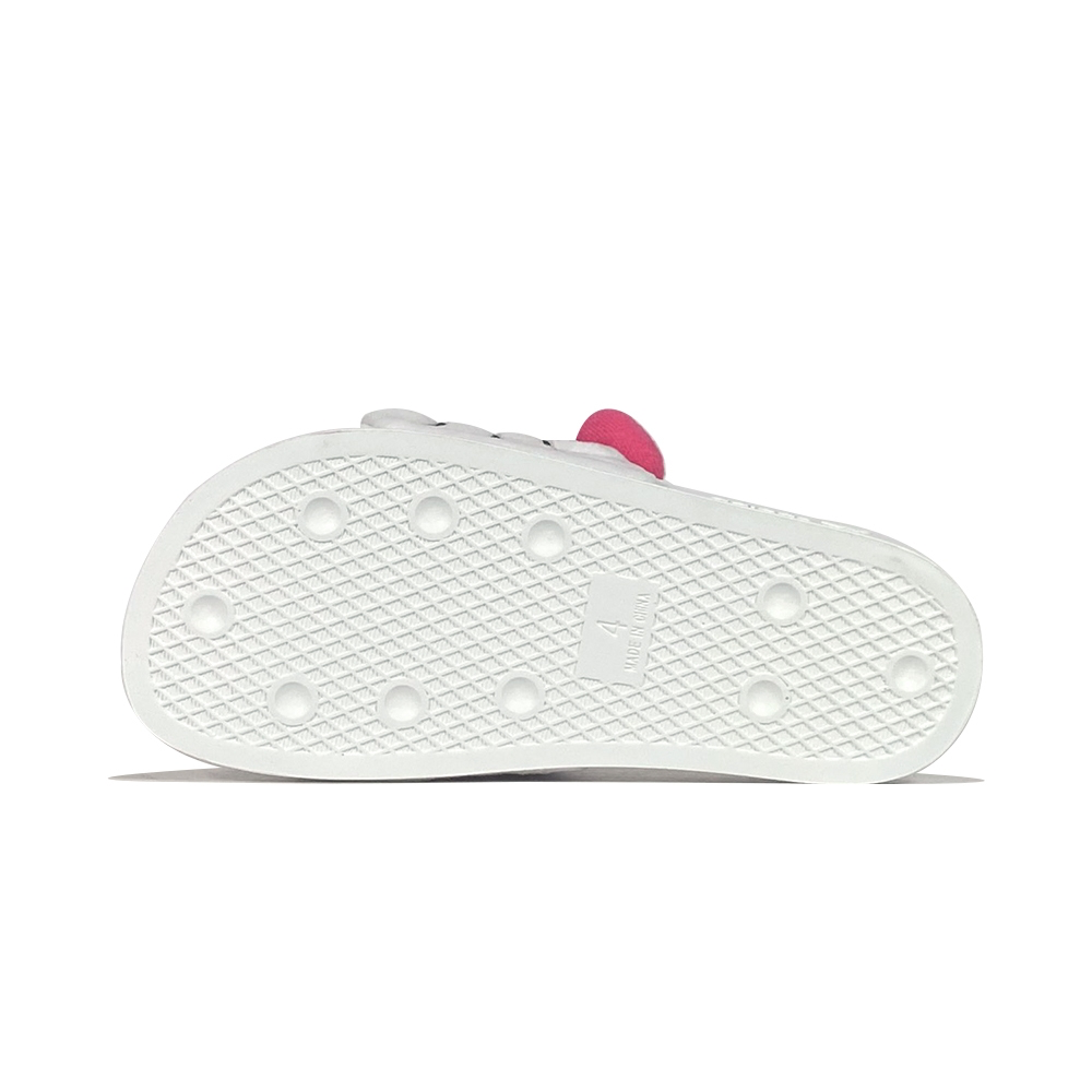 13代購 Adidas Adilette Hello Kitty 白色 女鞋 拖鞋 蝴蝶結 IG8419-細節圖5