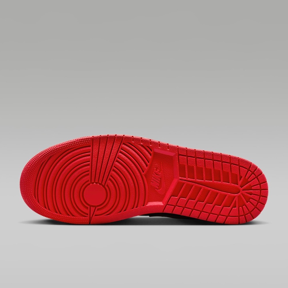 13代購 Nike Air Jordan 1 Low 黑灰紅白 男鞋 休閒鞋 復古球鞋 553558-060-細節圖4