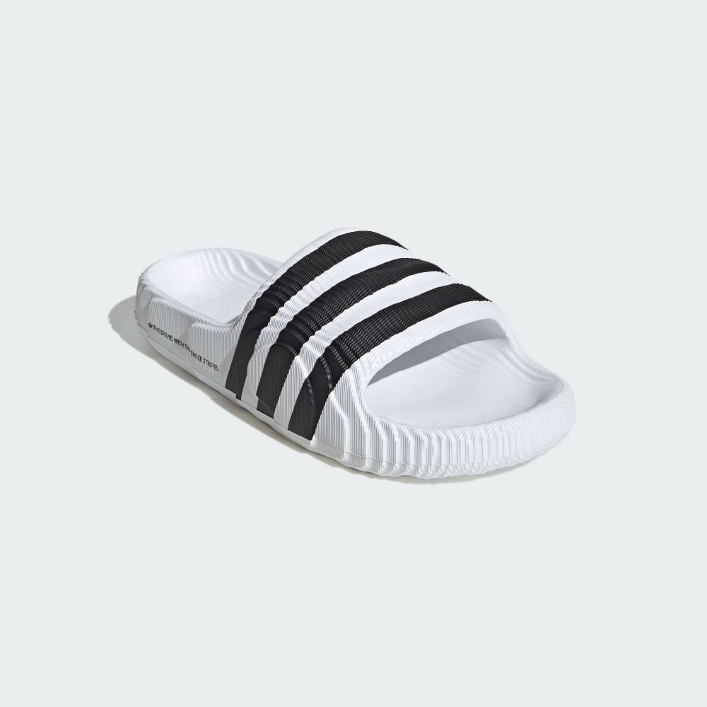 13代購 Adidas OG Adilette 22 白黑 男鞋 女鞋 拖鞋 IF3668-細節圖5