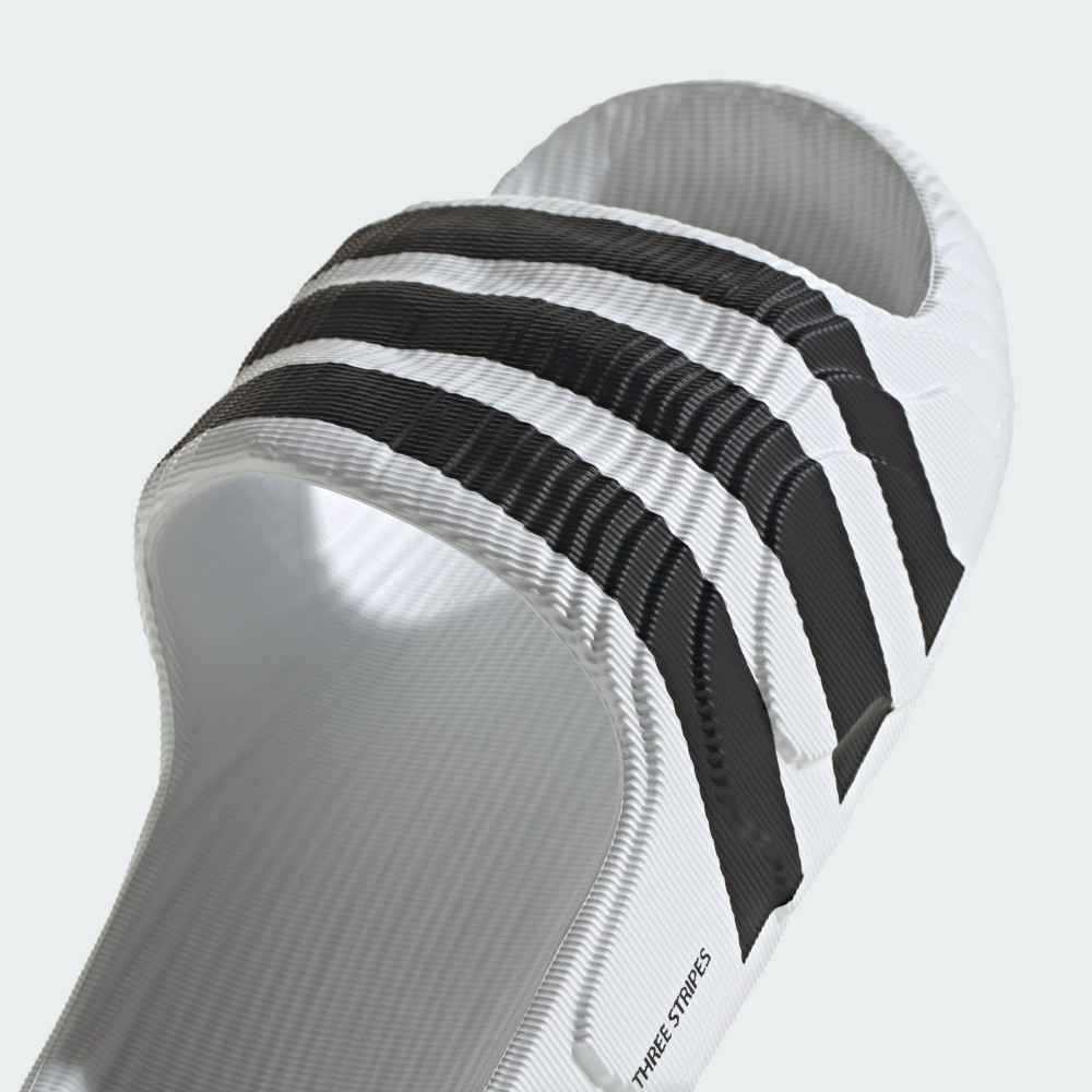 13代購 Adidas OG Adilette 22 白黑 男鞋 女鞋 拖鞋 IF3668-細節圖7