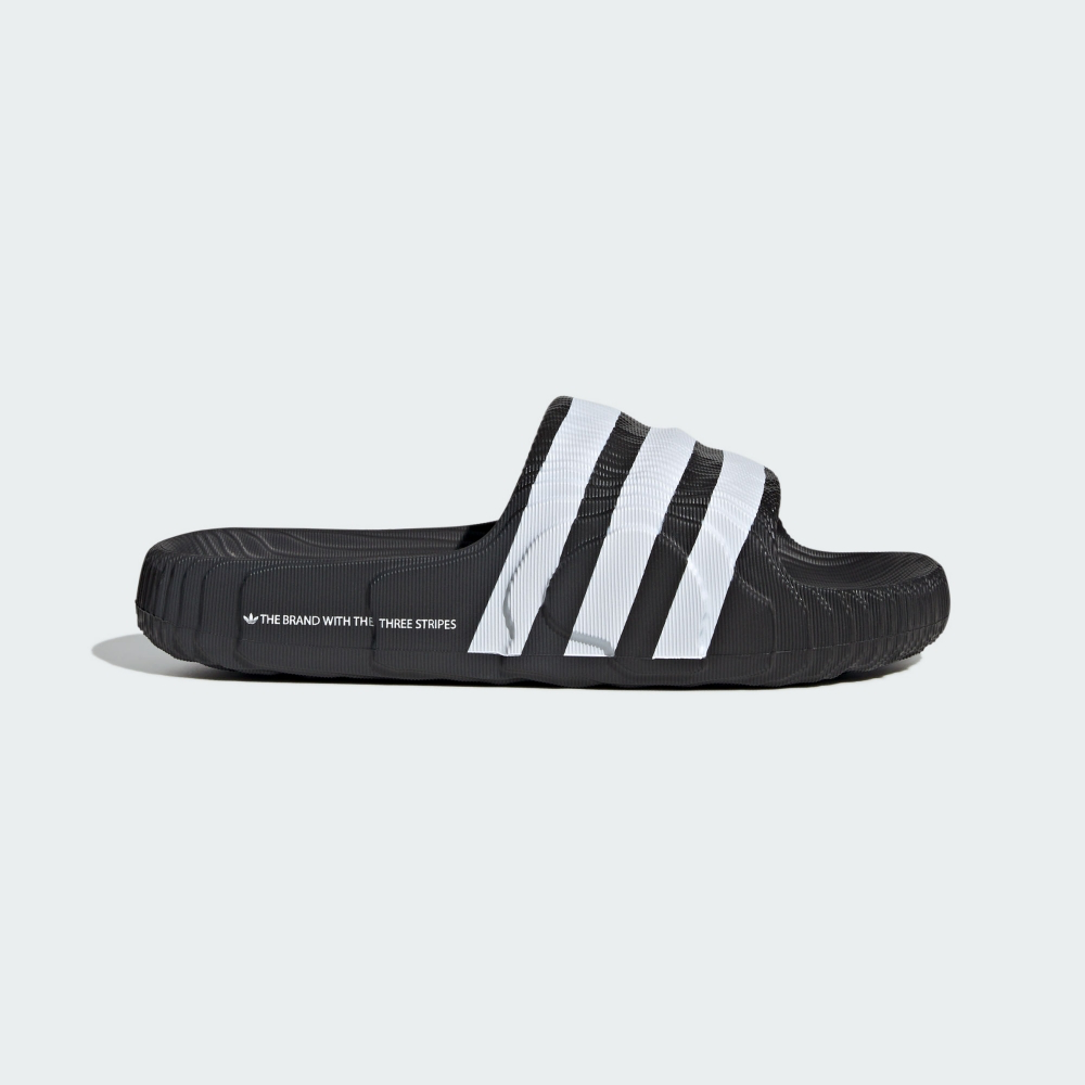 13代購 Adidas OG Adilette 22 黑白 男鞋 女鞋 拖鞋 IF3670-細節圖4