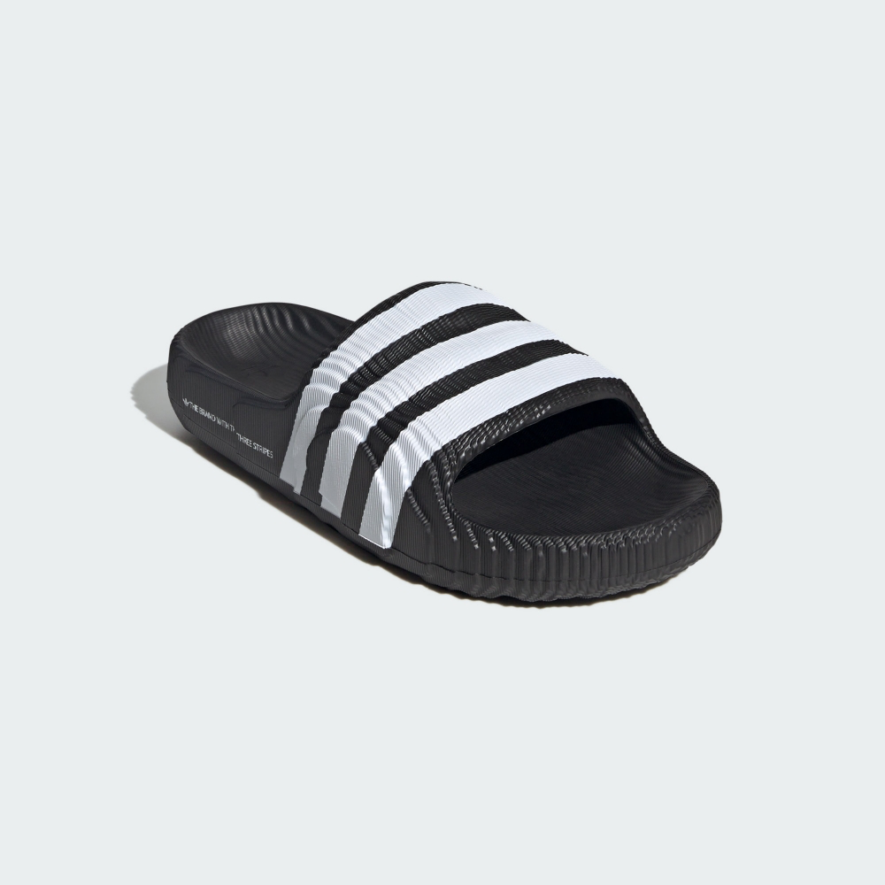 13代購 Adidas OG Adilette 22 黑白 男鞋 女鞋 拖鞋 IF3670-細節圖5