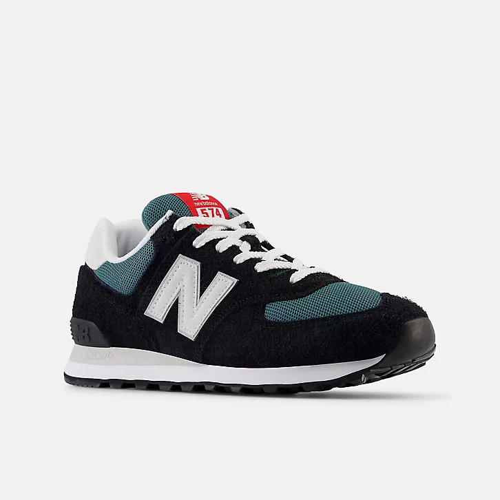 13代購 New Balance NB 574 黑藍 男鞋 女鞋 休閒鞋 復古球鞋 IU U574MGH-D-細節圖2