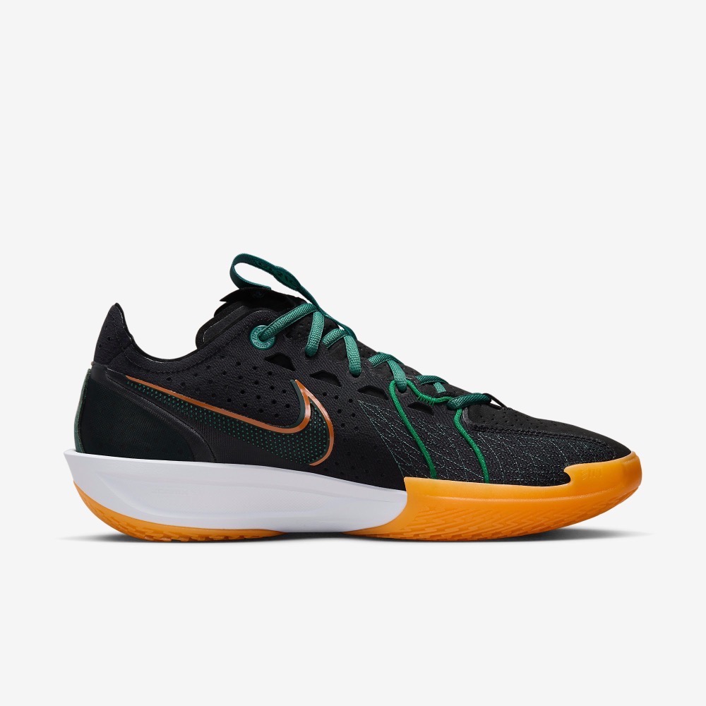 13代購 Nike G.T. Cut 3 EP 黑橘綠 男鞋 女鞋 籃球鞋 DV2918-001-細節圖3