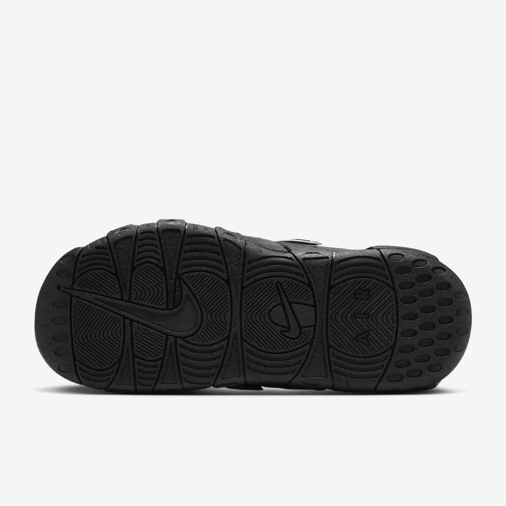 13代購 Nike Air More Uptempo Slide 黑白 男鞋 女鞋 拖鞋 DV2132-001-細節圖3