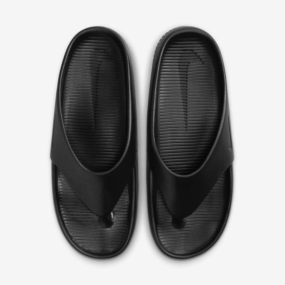 13代購 W Nike Calm Flip Flop 黑色 女鞋 拖鞋 夾腳拖鞋 防水 FD4115-001-細節圖5