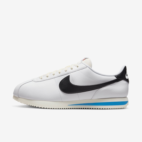 13代購 Nike Cortez 白黑藍 男鞋 休閒鞋 復古球鞋 阿甘鞋 DM4044-100