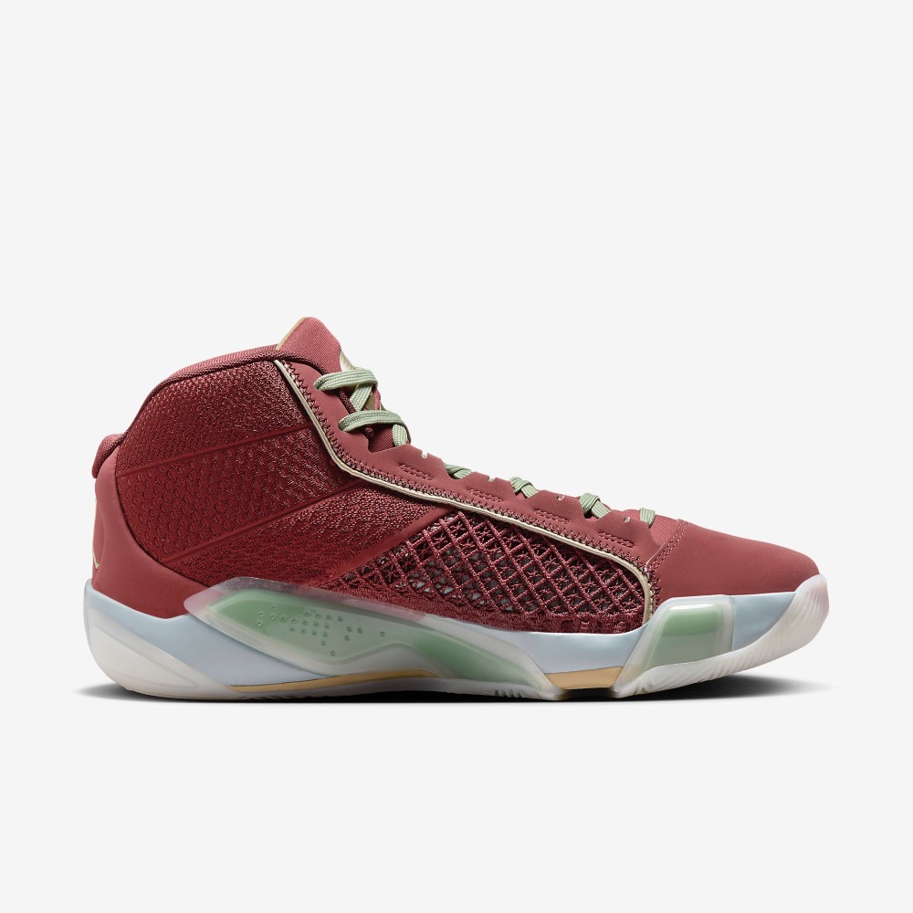 13代購 Nike Air Jordan XXXVIII CNY PF 紅白綠 男鞋 籃球鞋 FQ8896-600-細節圖3