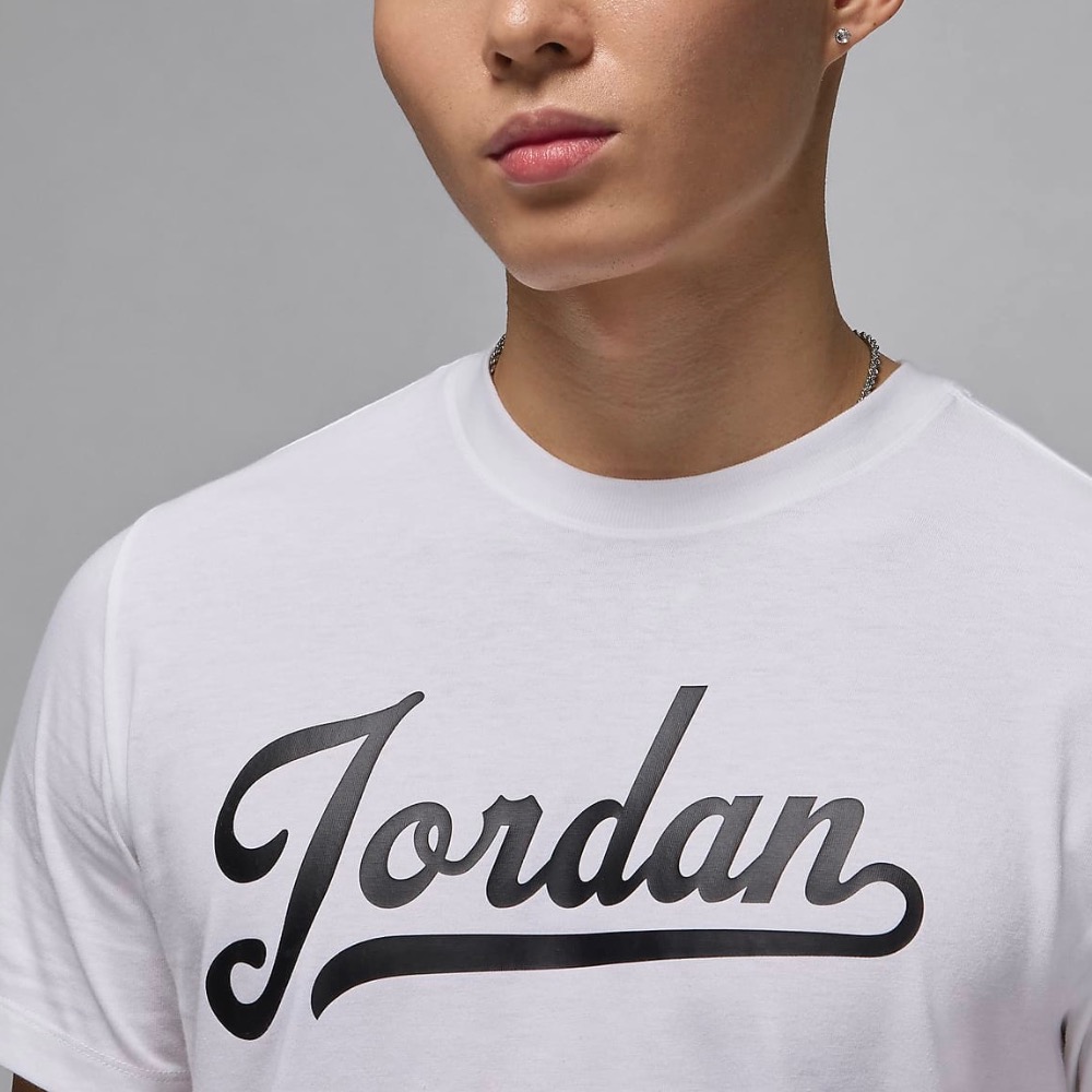 13代購 Nike Jordan Flight MVP SS CREW 白色 短袖T恤 FN5959-100-細節圖3