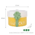 【微景小舖】仿真禮物盒花盆 四葉草 禮物盒造型花盆 花盆 多肉花盆 盆器 多肉植物盆栽 多肉盆栽 花器 花盆架 水泥花盆-規格圖8