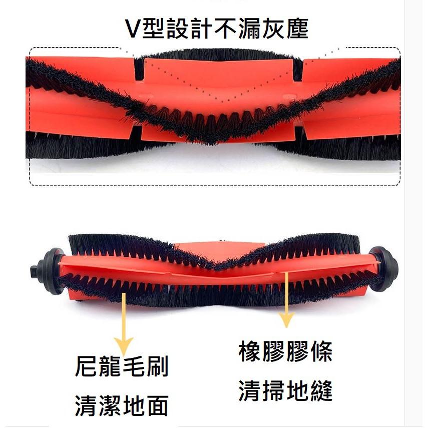 L-one[  米家掃拖機器人 MJSTG1 G1 ]  小米 米家 掃地機器人 配件 邊刷 水洗濾網 主刷 邊刷 抹布-細節圖3