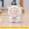 【微景小舖】可愛小羊擺件 羊 綿羊 小羊 微景觀 居家裝飾園藝造景 拍攝道具擺飾 迷你場景佈置 療癒小物 DIY櫥窗佈置-規格圖10