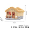 【微景小舖】微景觀 創意田園仿真小屋多肉花盆 盆栽 復古農家房屋花盆 多肉植物 園藝造景 花瓶 園藝 花器 水泥花盆-規格圖11