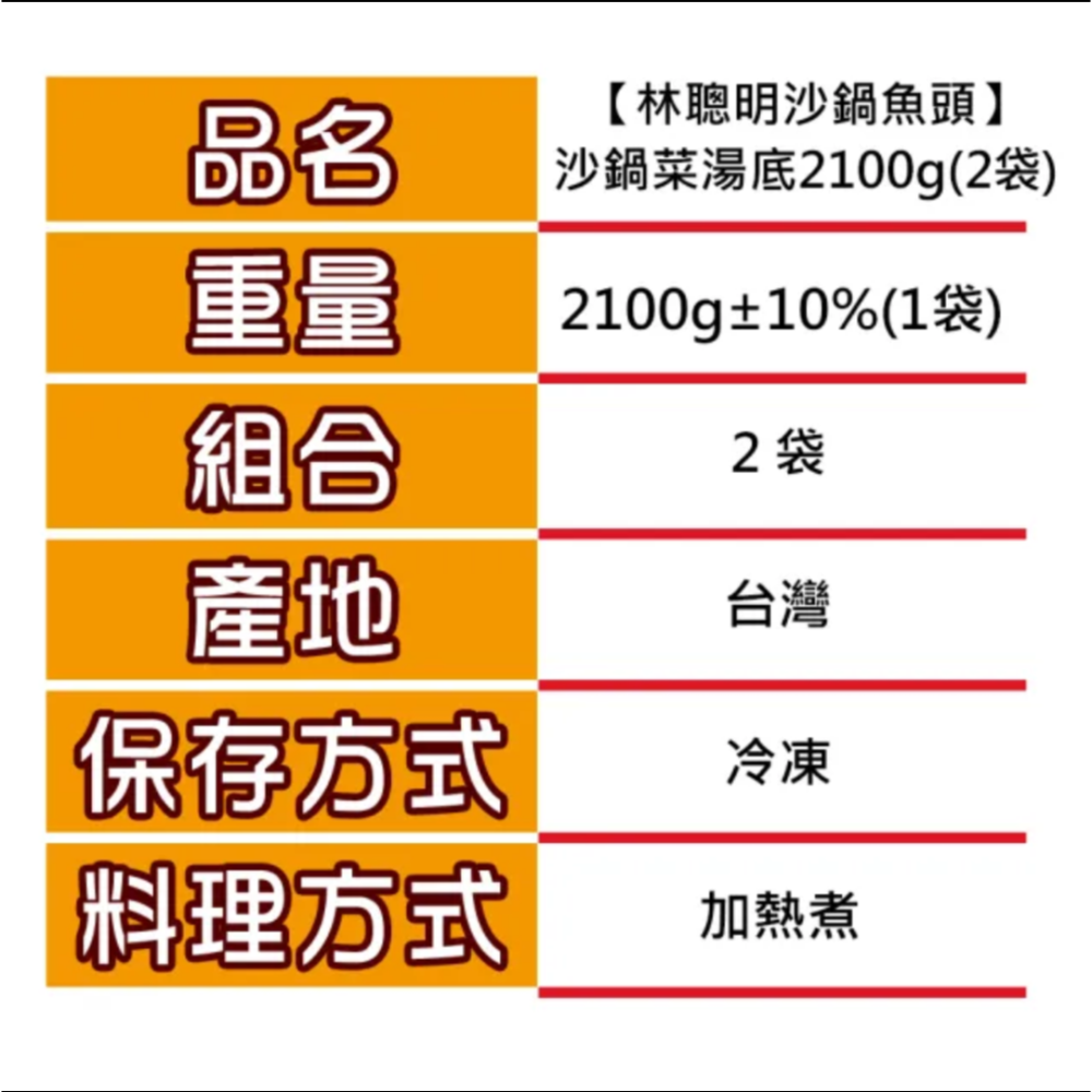 每包2100g大份量!嘉義林聰明沙鍋魚頭菜湯底(真空包禮盒裝)砂鍋菜 大白菜高湯頭大骨高湯包 雞湯調理包火鍋湯底-細節圖2