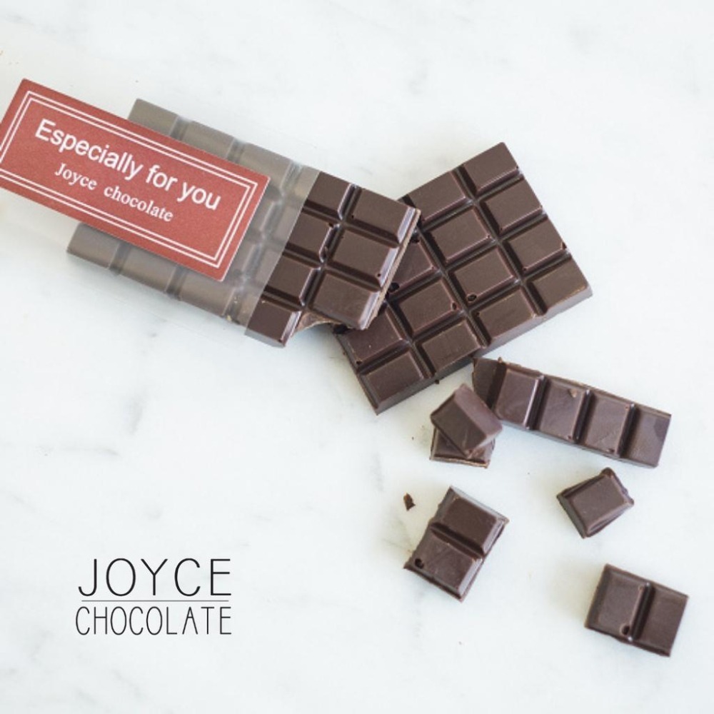 Joyce Chocolate 高純度黑巧克力片禮盒 (8片/盒)-細節圖2