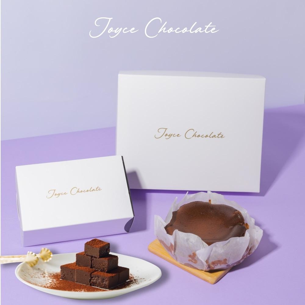 Joyce Chocolate 經典巴斯克禮盒組｜巴斯克蛋糕＋生巧克力-細節圖2