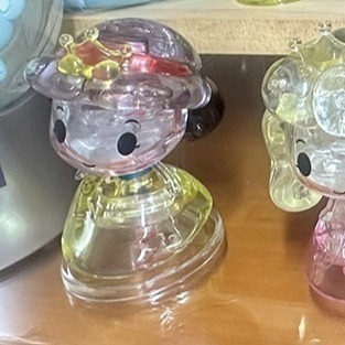 (拆擺官瑕)白雪公主 水晶積木 桌上擺件 已組成品 確認款-細節圖2