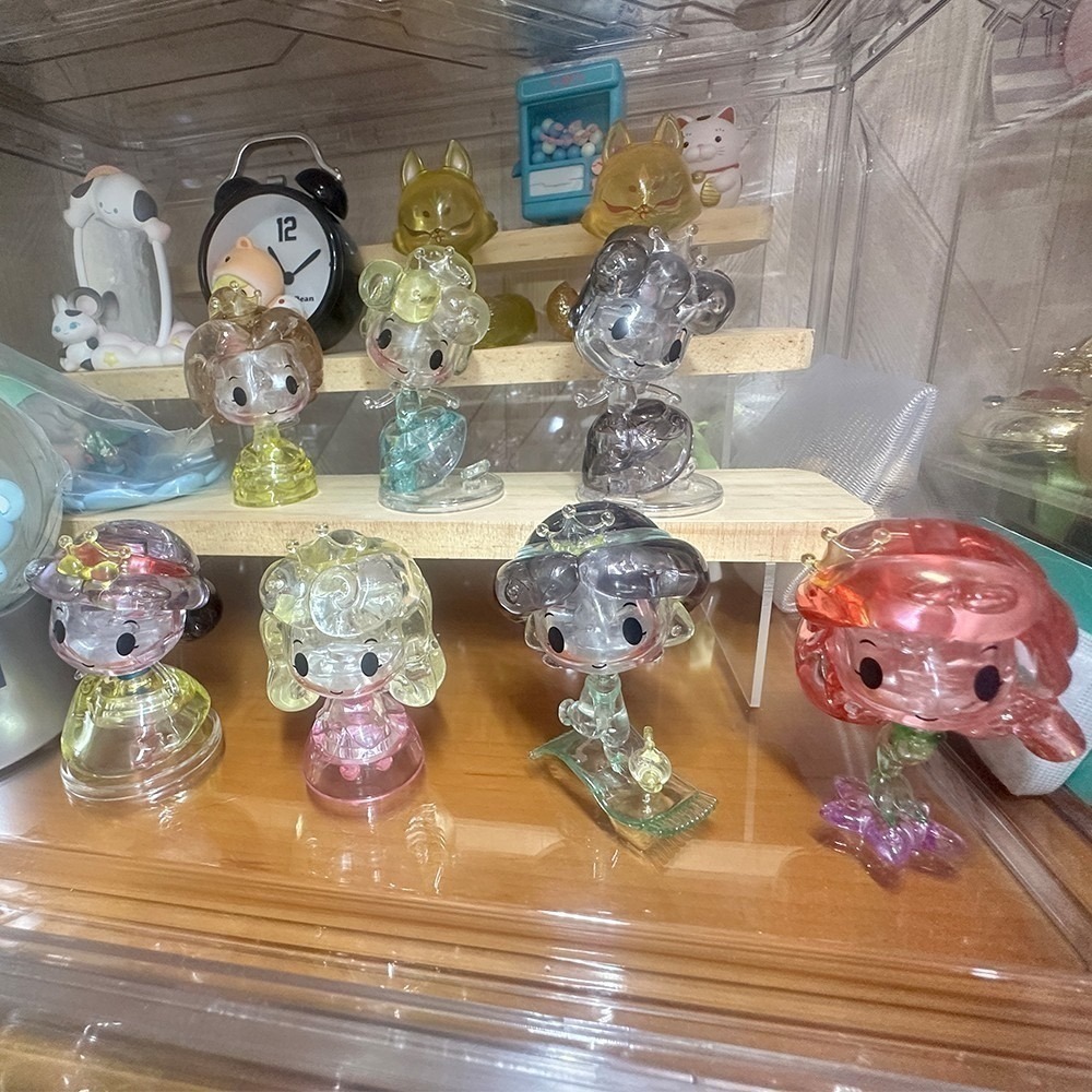 (拆擺官瑕)白雪公主 水晶積木 桌上擺件 已組成品 確認款-細節圖3