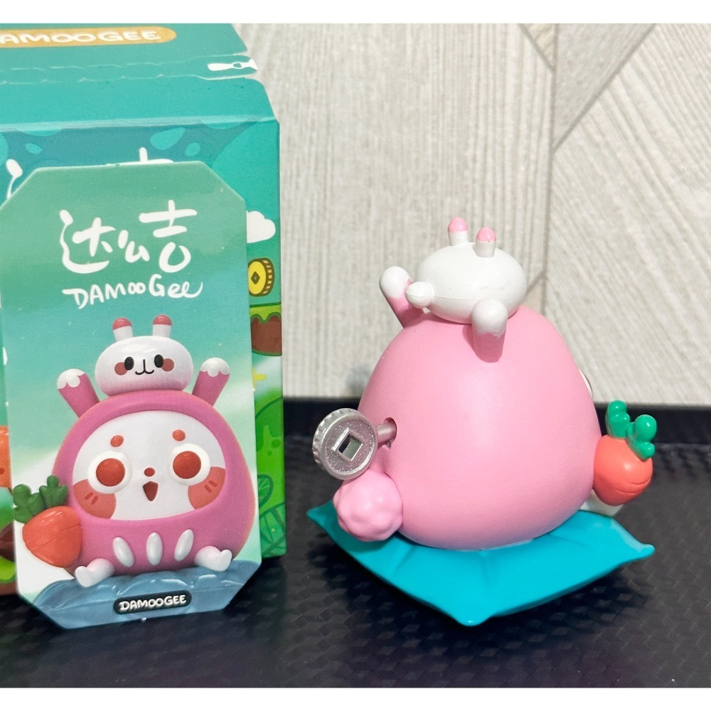 (拆擺)DAMOOGEE 達摩吉 盲盒 確認款 貪吃蛇 藏寶兔-細節圖2