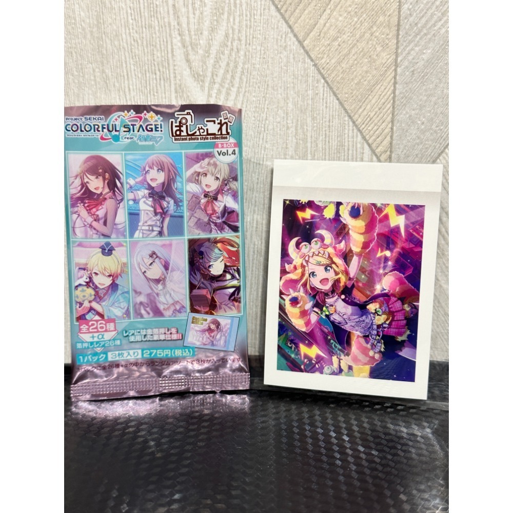 (重複)世界計劃 Vol.4 B-BOX-拍立得 紙片 鏡音鈴 東雲絵名 天馬咲希-規格圖3