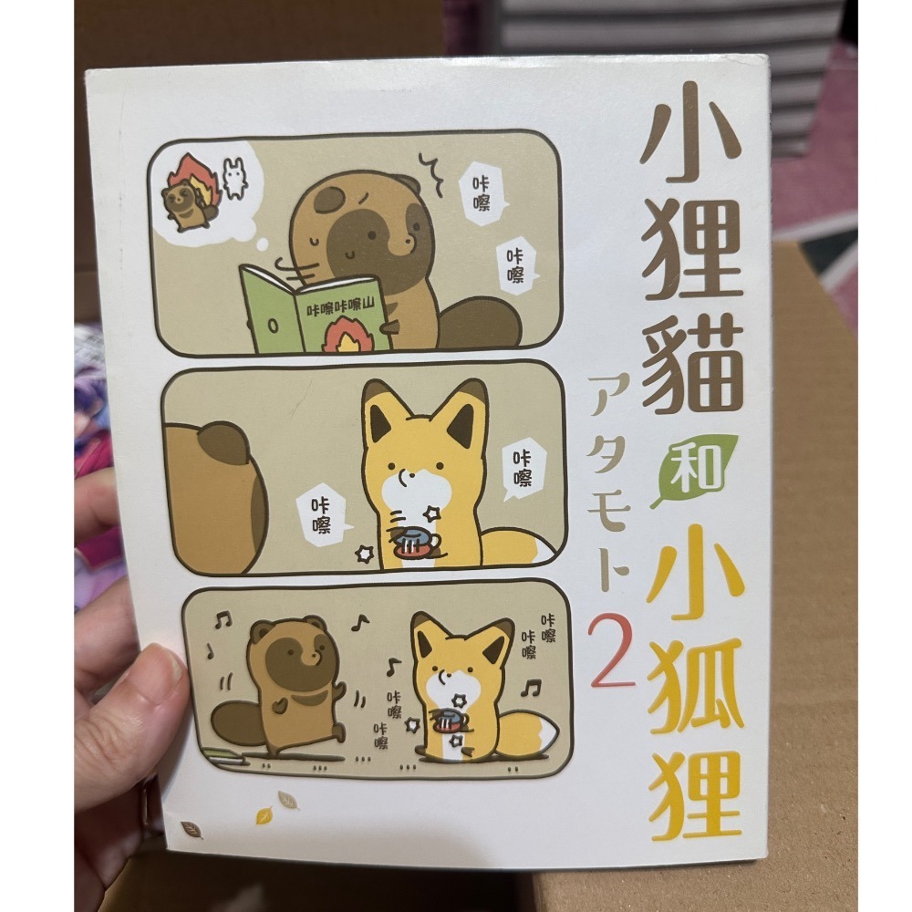 （二手出清）小狸貓和小狐狸-細節圖2