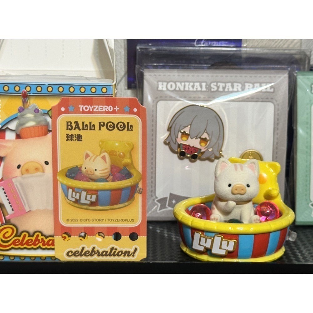(拆擺)正版 罐頭豬LuLu 歡樂時光系列盲盒 確認款 球池-規格圖3