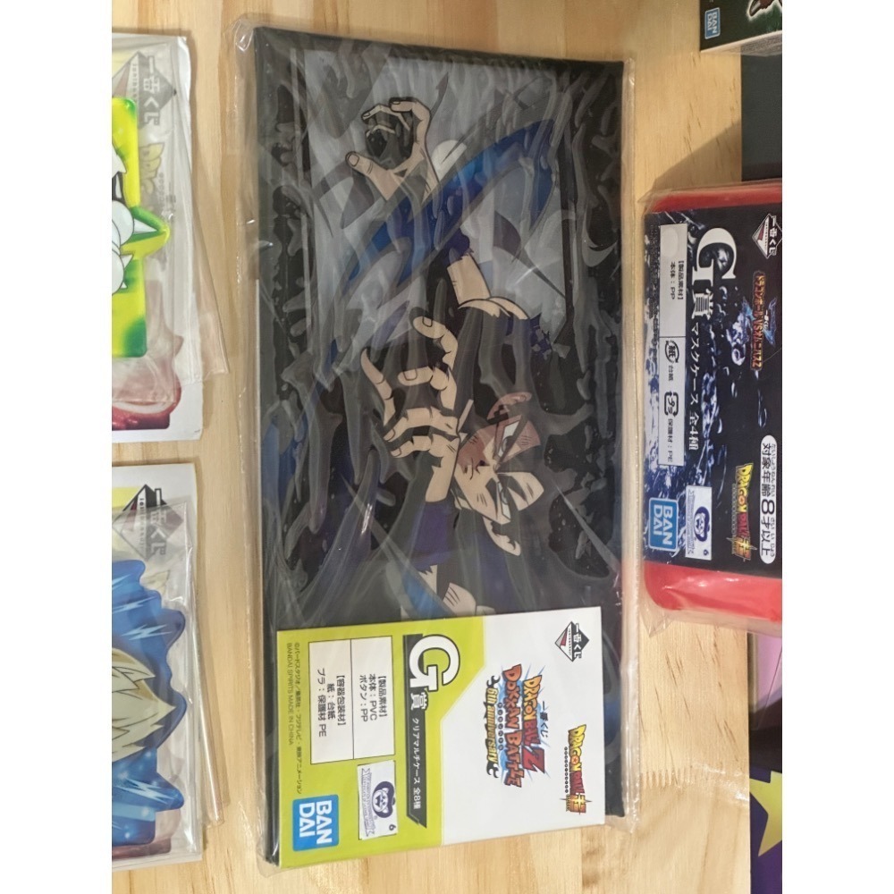 (出清 圖中11樣一起售)七龍珠 一番賞 口罩盒 玻璃杯 立牌 吊飾 塑膠杯-細節圖6