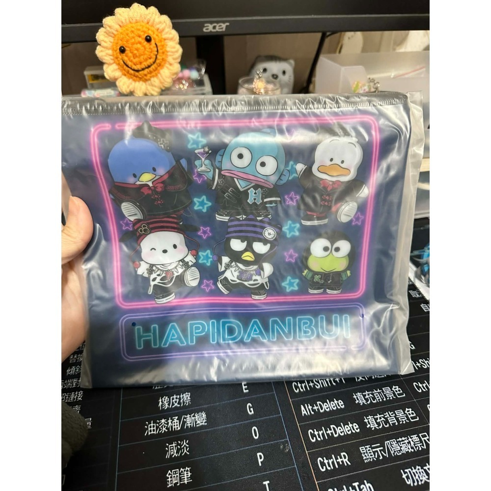 (全新出清)三麗鷗 一番賞 收納袋 大耳狗 布丁狗 酷洛米  美樂蒂 酷企鵝-細節圖5