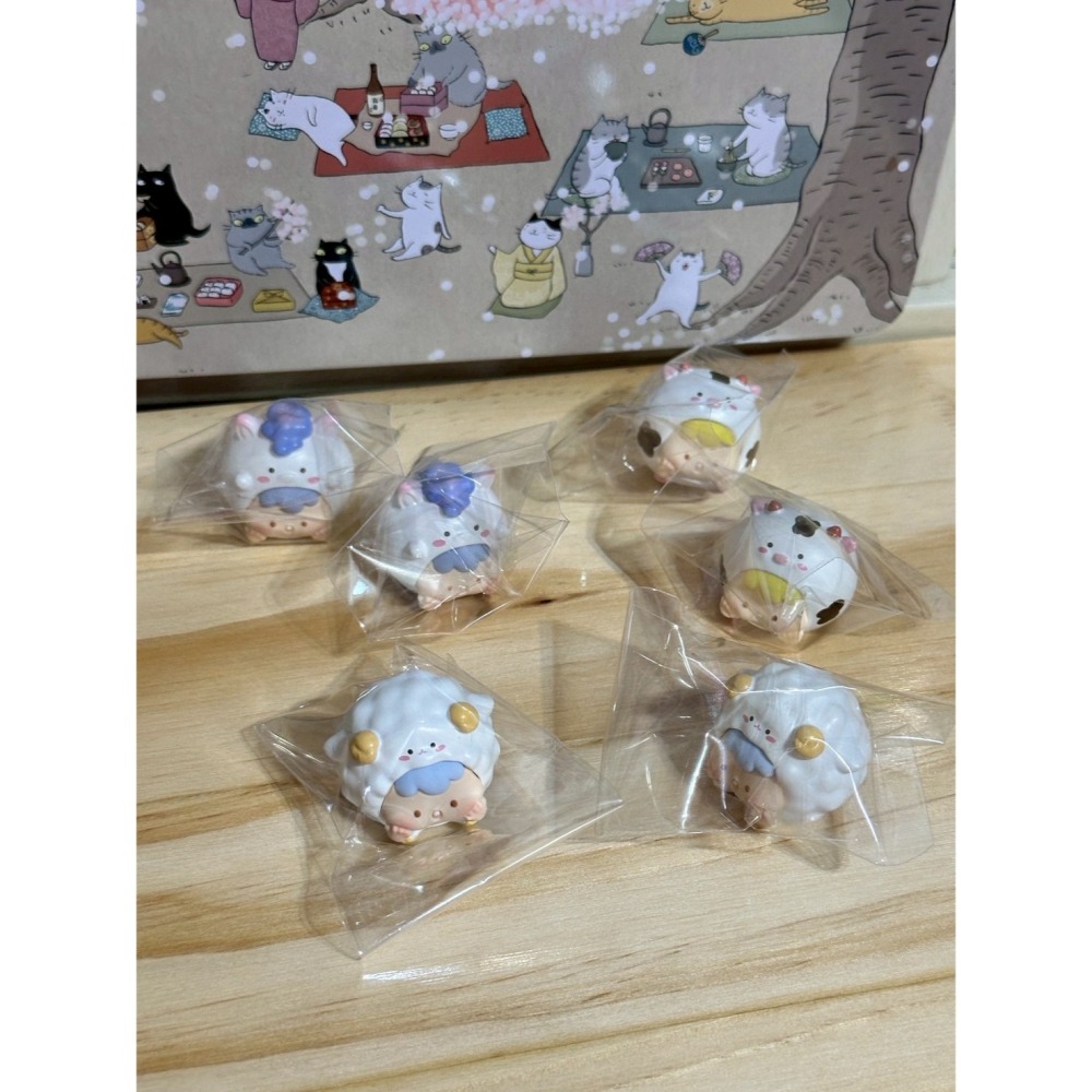(拆擺)萌粒出清 Kiki tata乳酸菌、kiki迷你糖頭、生肖崽崽、方塊疊疊貓、水波蛋、心願寶寶、史迪奇(隨機出)-細節圖3