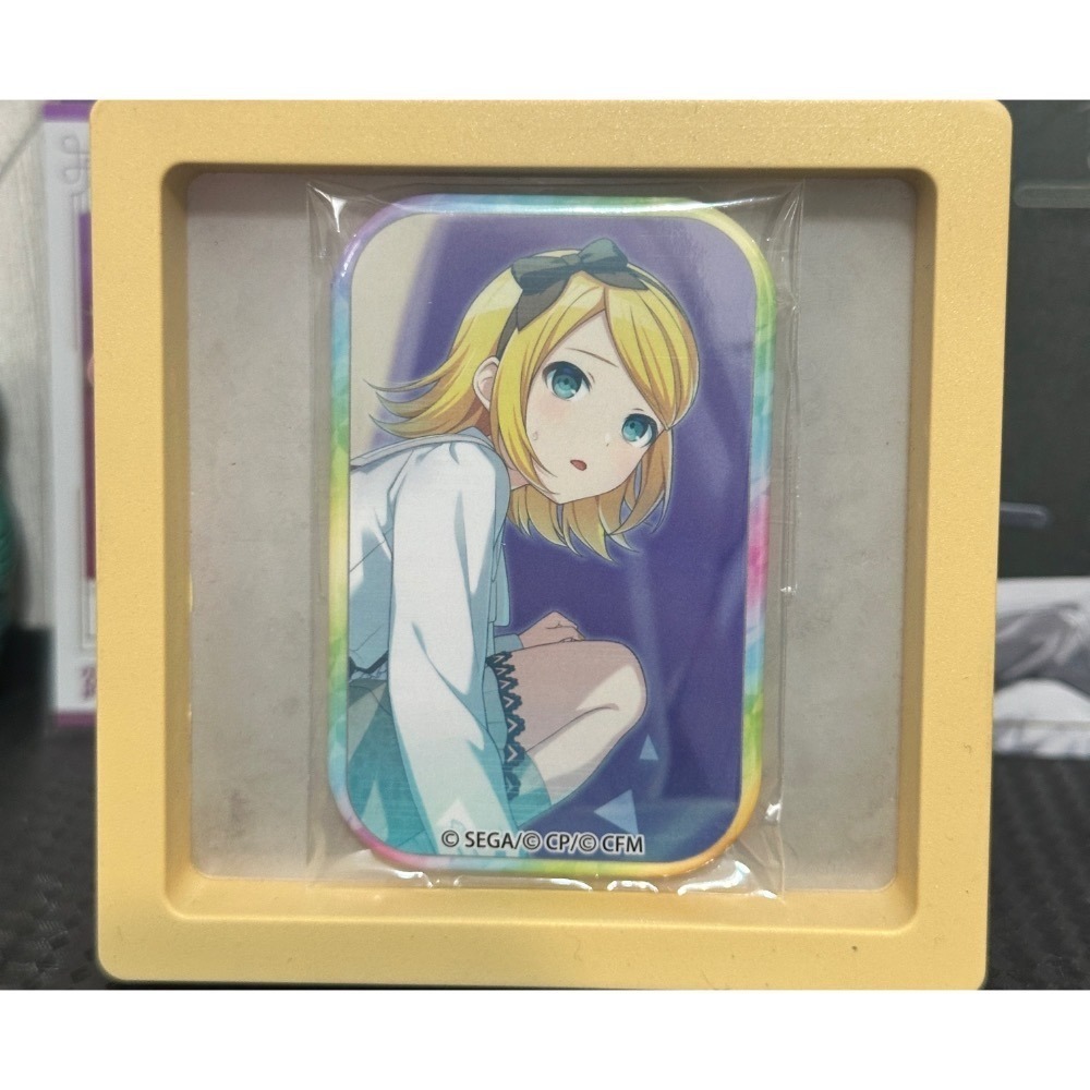 世界計畫 正版 現貨 徽章 方徽-規格圖2