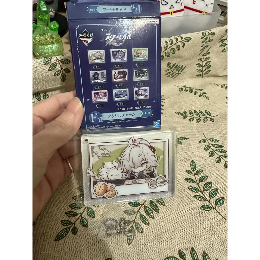 (已拆)一番賞 崩壞：星穹鐵道 造型徽章 大壓克力立牌 小方巾-細節圖3