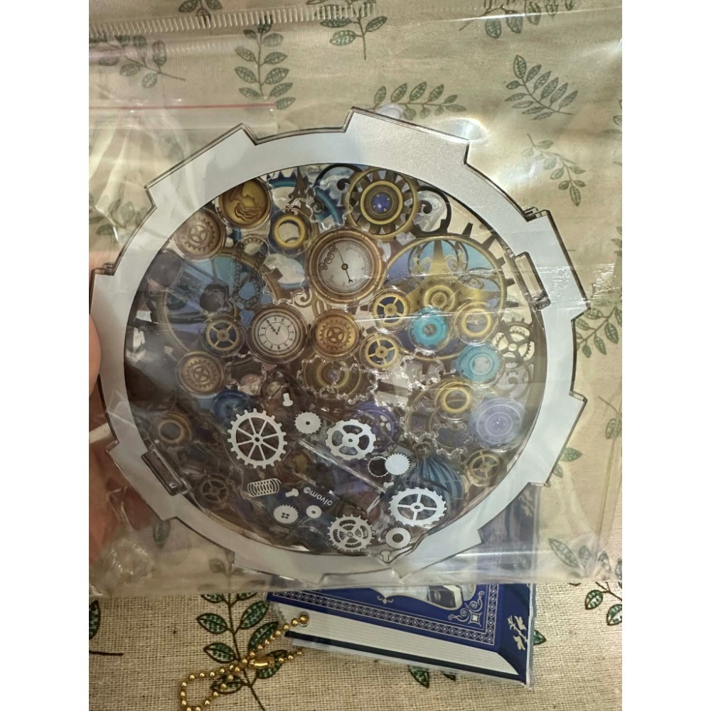 (拆擺)拼裝壓克力 齒輪  壓克力展示框-規格圖2