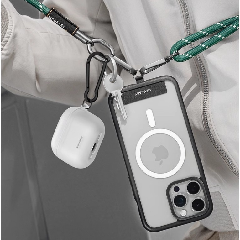 免運 美版 魚骨牌 SwitchEasy Glaze 霧透耐衝擊耳機殼 AirPods Pro 2 AirPods 4-細節圖6