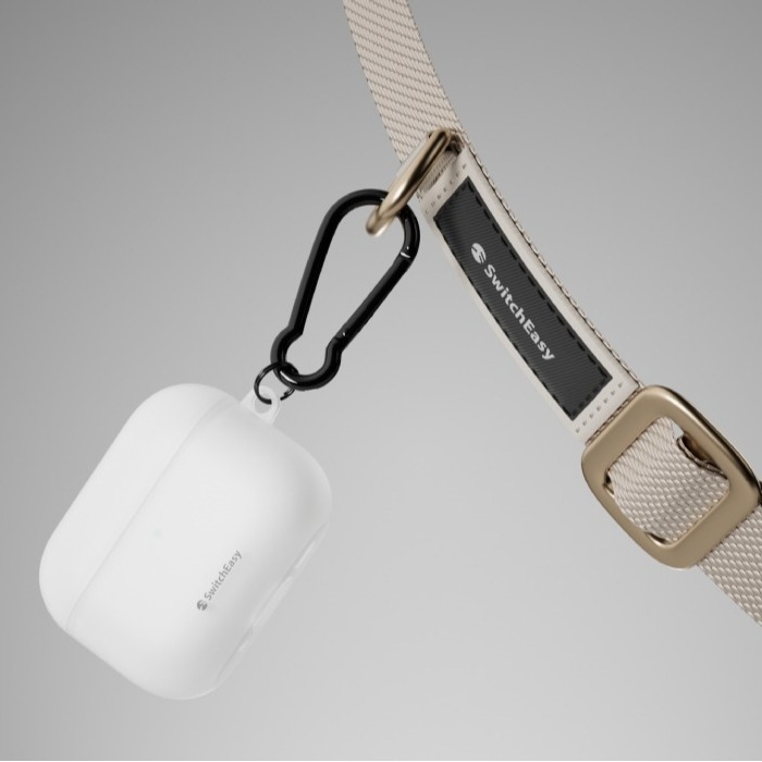 免運 美版魚骨牌 SwitchEasy Glaze 霧透防黃耳機殼 AirPods Pro 3 PRO 2 4代-細節圖3