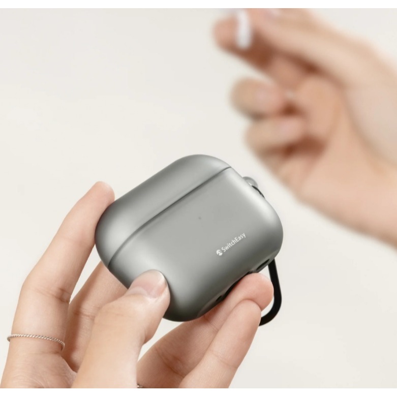 免運 美版魚骨牌 SwitchEasy Glaze 霧透防黃耳機殼 AirPods Pro 3 PRO 2 4代-細節圖8