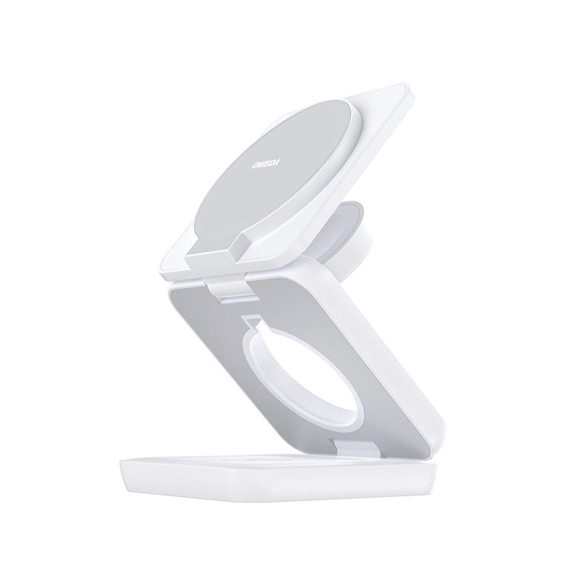 免運 Oweida 三合一折疊式 15W磁吸無線充電座 適用iPhone Airpods Apple Watch-規格圖10