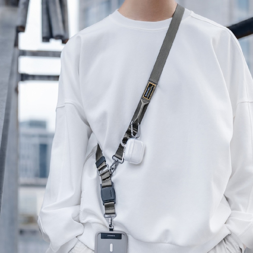 免運 MAGEASY Utility STRAP Fidlock 機能快扣手機掛繩 25mm 快拆背帶 手機背帶 斜背帶-細節圖4